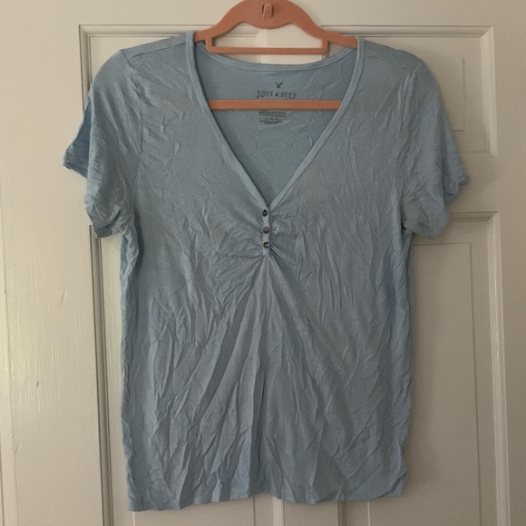 Blue Soft and Sexy Baby Tee - Picture 2 of 2